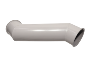 150D x 500x300mm "Z" Pipe